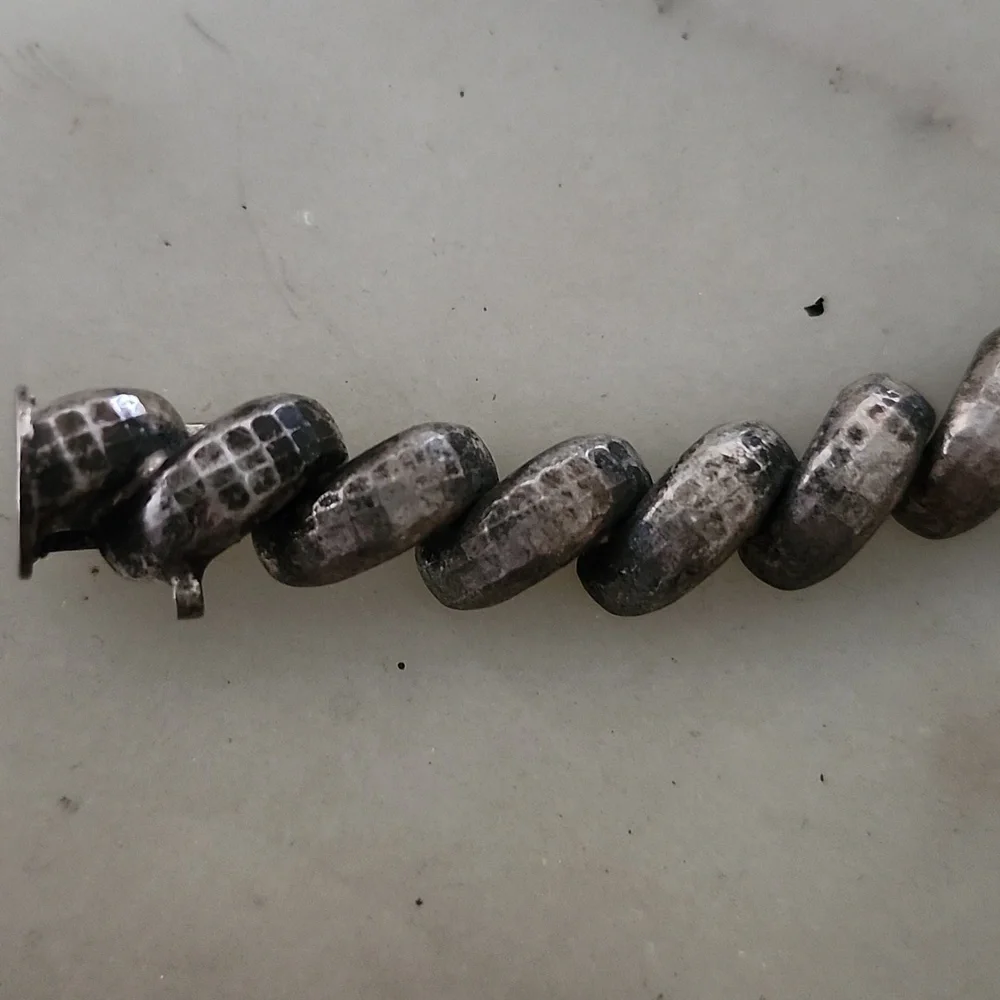 Milor Sterling Silver Diamond Cut San Marco Bracelet - Picture 7 of 15